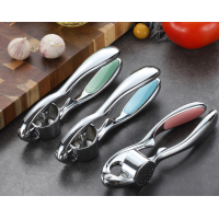 Top Seller 2020 Kitchen Accessories Portable Safety Garlic Crusher Tools Manual Stainless Steel Garlic Press