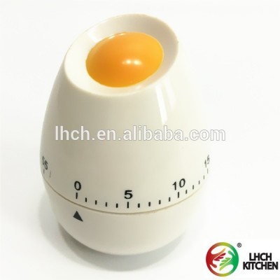 60 minutes egg shape cute mechanical cook alarm kitchen timer