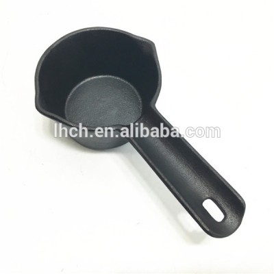 cast iron mini sauce pan