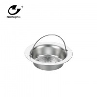 Factory Wholesale Round bar sink strainer,mesh kitchen sink strainer